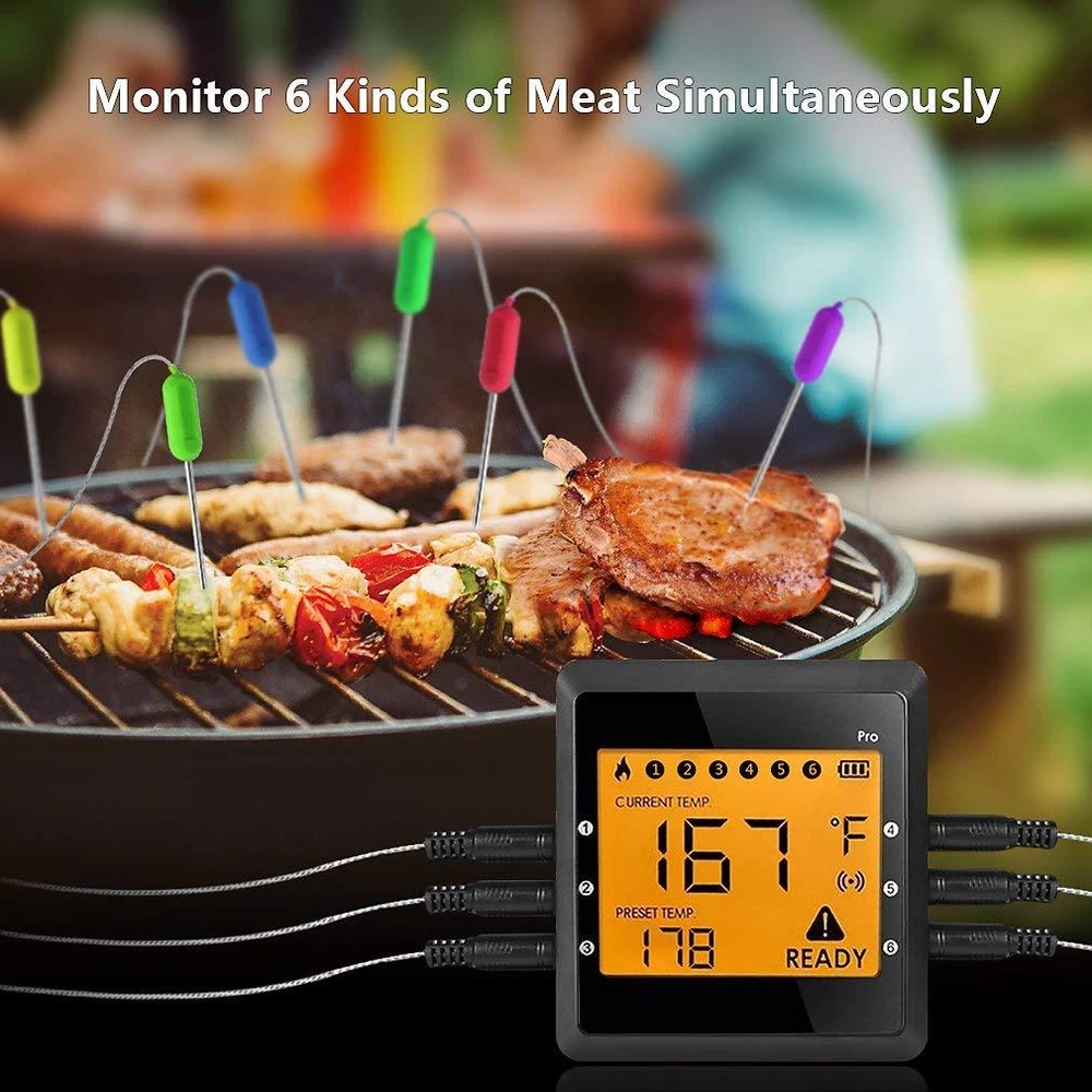 Digital Meat thermometer for Grilling, ICOCO Best Instant Read Oven Meat Thermom