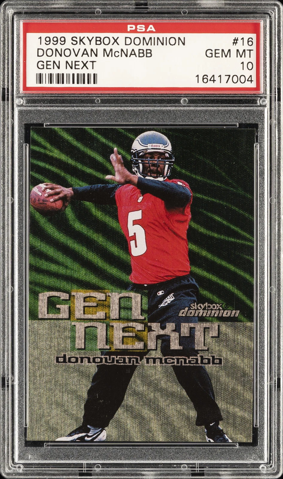 Donovan McNabb Skybox Dominion Gen Next #16 Gen Next