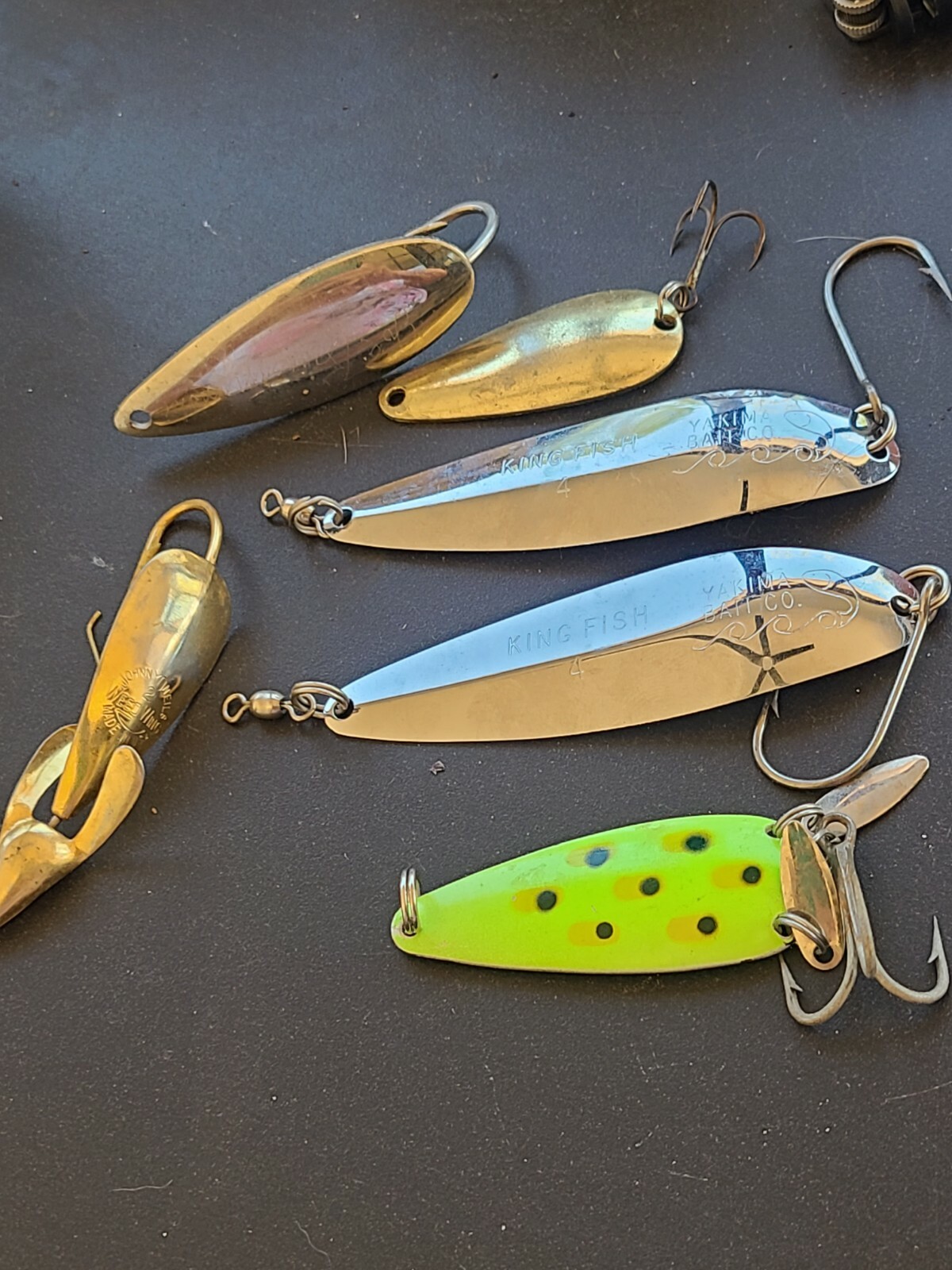 Yakima Bait  Co  KINGFISH SPINNER ONEAL Weedless Mouse, Red Eye,Sidewinder Tobis