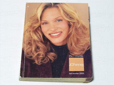 JCPenny Fall Winter 2001 Catalog, Vtg Dept Store Collectable, 1491 Pages