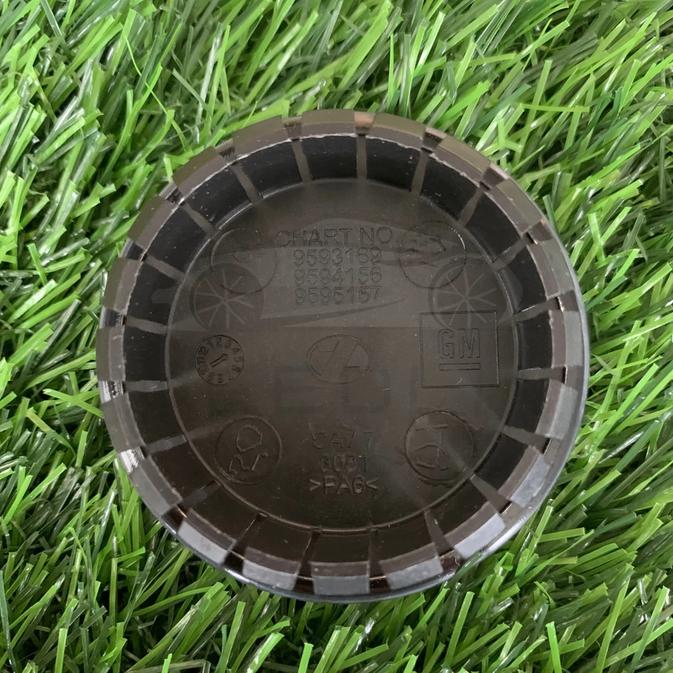 4x Tapacubos de rueda negros para Chevrolet Cruze Equinox Impala Malibu Trax nuevo Foto 4 de 4