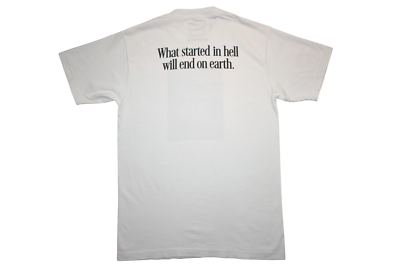 Dumbgood Hellraiser III-Hell On Earth Pinhead Horror Movie White
