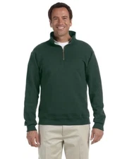 Jerzees 4528 Adult Super Sweats NuBlend Fleece Quarter-Zip Pullover
