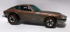 Restored Customized Hot Wheels Redline Z WHIZ Brown / Bronze Color 1976 Casting