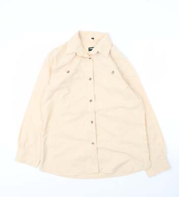 Outdoors Herren Beige Nylonmischung Größe M V-Ausschnitt