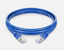 10 PACK - 8Ft CAT6a RJ45 Ethernet Network 10G Patch Cable Copper Wire LOT QTY 10