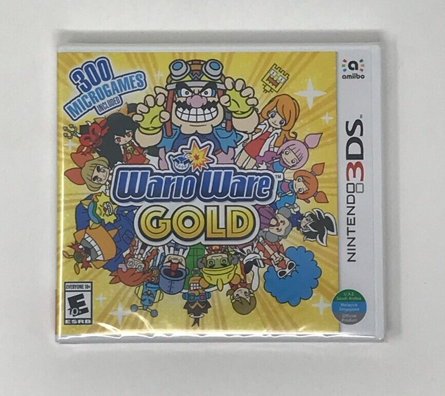 WarioWare Gold Nintendo 3DS Brand New & Factory Sealed