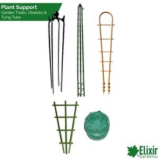 Plant Support Pot Trellis, Obelisk, Tripod Plastic Garden Green House