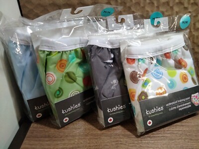 Kushies Waterproof Training Pants Lot Of Boy Medium