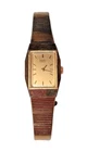 Ladies Seiko Quartz Gold Tone Bracelet Dress Watch New Cell Granny Core