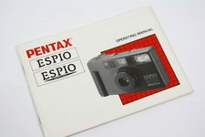OEM Pentax Espio  Espio Quartz Date Camera Operating Instruction Manual Guide