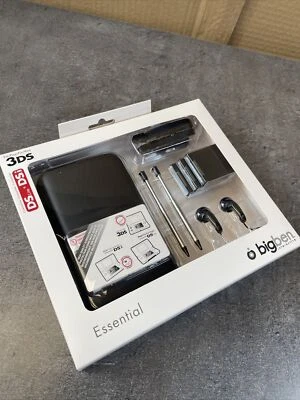 NEUF NEW pochette stylet écouteurs noir nintendo DS lite DSI 3DS