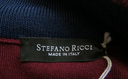 $3680 STEFANO RICCI Wool Silk Bomber Tracksuit Jacket Size 64 Euro 5XL - 6XL - Picture 10 of 11