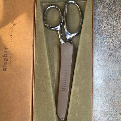 Vintage Gingher G-8 Scissors Right Hand in Box with Guard | eBay