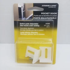 Prime-Line Pocket Door Bottom Guide-Adjustable  QTY. 2  #N 7015