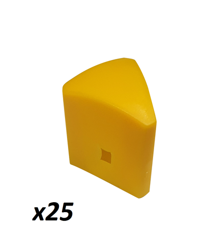 100 Pack Black Star Picket Caps Triangular Caps Fencing Y Post Steel Post Star - Picture 15 of 27