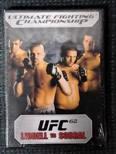 UFC 62 - Liddell vs Sobral (DVD, 2007, 2-Disc Set) BRAND NEW SEALED NOS OOP HTF