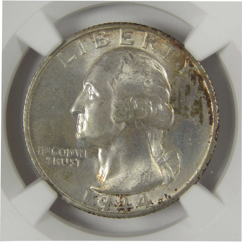 1944 S Washington Quarter MS 66 NGC Original Bag Fragment SKU:I22613 - Image 3 of 4