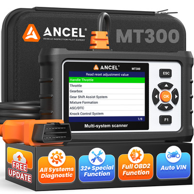 Motorcycle Scanner Full System Diagnostic Tool OBD2 Scanner for BMW Code Reader