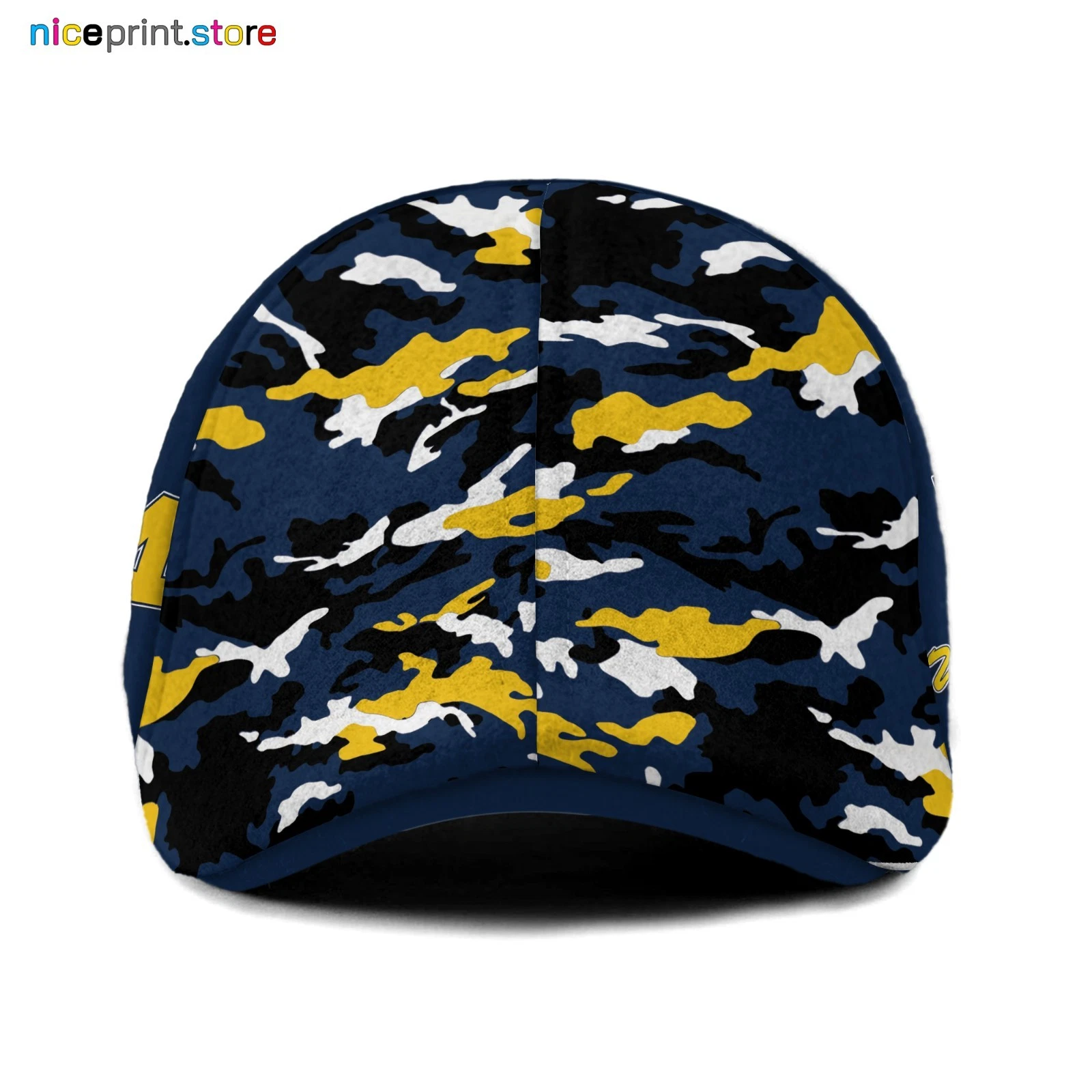 Michigan Team Wolverines Ivy Cap 6pannel Hat NCAA Golf Cap NCAA Flat Cap Driver