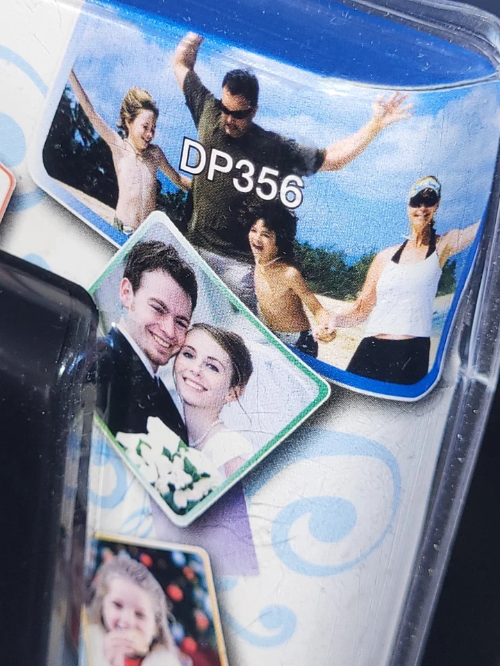 New COBY Digital Digital Photo Album with Alarm Clock DP356 Desk Picture Frame - Image 3 of 4