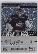 2023-24 Upper Deck Credentials Debut Ticket Access /999 Tier 1 Jet Greaves 1kx2