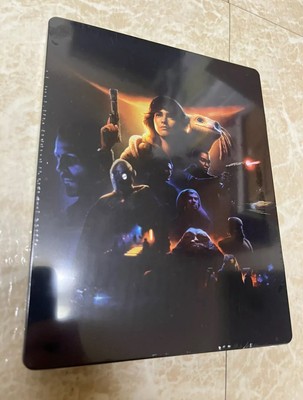 Star Wars Outlaws PS5 PlayStation 5 Xbox Steelbook NEW FACTORY SEALED (No Game)