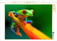 Calvendo Puzzle Rotaugenlaubfrosch 2000 Teile Puzzle Quer | 2000 Teile Lege-Größ