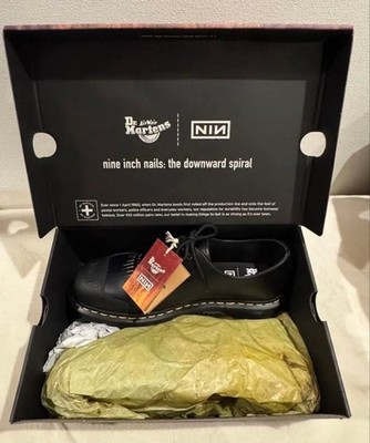 NEW Dr. Martens × NINE INCH NAILS 1461 NIN UK10 US11 Black w/box