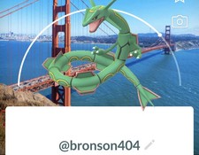 Pokemon Go✅ Rayquaza✅ San Fransisco✅ Registered Only