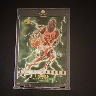 SkyBox 1995-96 Skybox Premium Electrified Michael Jordan #278 Bulls NBA
