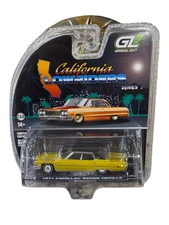 Greenlight Lowriders Series 7 1971 Cadillac Sedan Deville Gold Metallic 1/64