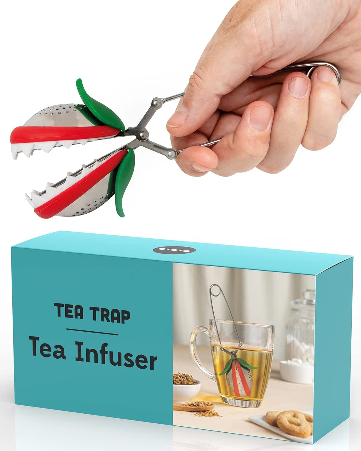 Cute Tea Infuser by OTOTO - Loose Leaf Tea Steeper, Tea Accessories, Tea Diffuse