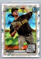 2020 Bowman Chrome Prospects #BCP-76 Joey Cantillo - Atomic Refractor