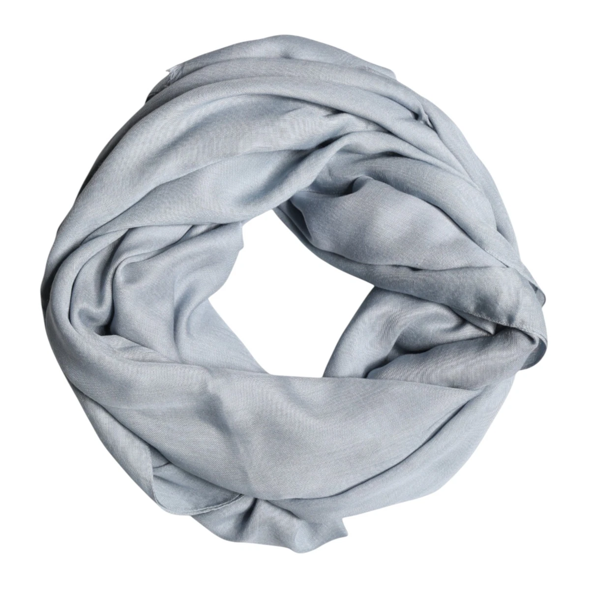Sciarpa Donna Uomo In Morbido Tessuto Simil Cashmere - Sciarpa Unisex Lunga 152 Cm, Blu, Taglia Unica - 2
