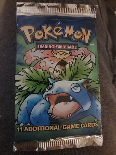 Original Pokémon Base Set 1st Edition 1999 Booster Pack WOTC