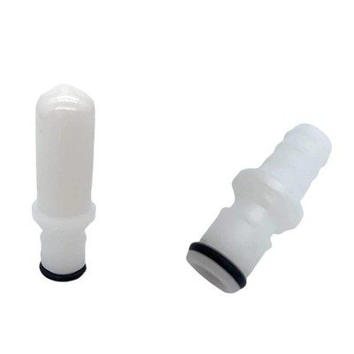 Stab Heart 2 Caps + 2 M236 Male Connectors for Sleep Number Bed Air Chambers ...