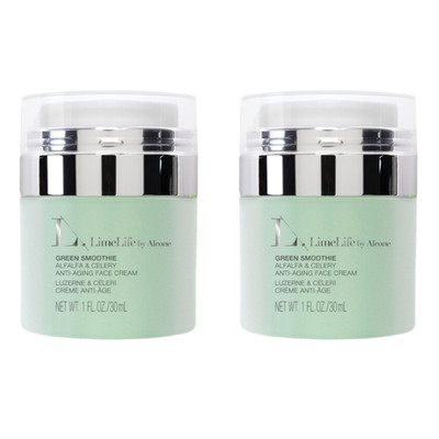 X2 Lime Life Green Smoothie Anti-Aging Face Cream - 2 fl oz