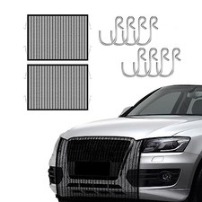 2Pcs Car Grille Protection Net,High-Density Front Grill Air Intake 2 Pcs