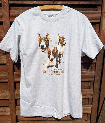 Bull Terrier T-Shirt  No Bull Terrier Just A Dog S-5XL Übergrößen Plus Size