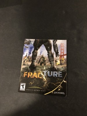 Fracture ps3 Manual Only