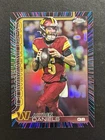 2025 Topps Chrome Jayden Daniels Neon Pulse Refractor SP #295