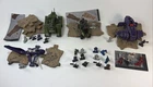 Halo Mega Bloks Metal Series Full Complete set Warthog Battle Packs Wraith