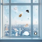 Fensterbilder Arktis Tiere 3xDinA4 Fensterfolie Aufkleber Kinderzimmer Y076-12