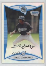 2008 Bowman Draft Prospects Chrome Refractor Isaac Galloway #BDPP36 n1u