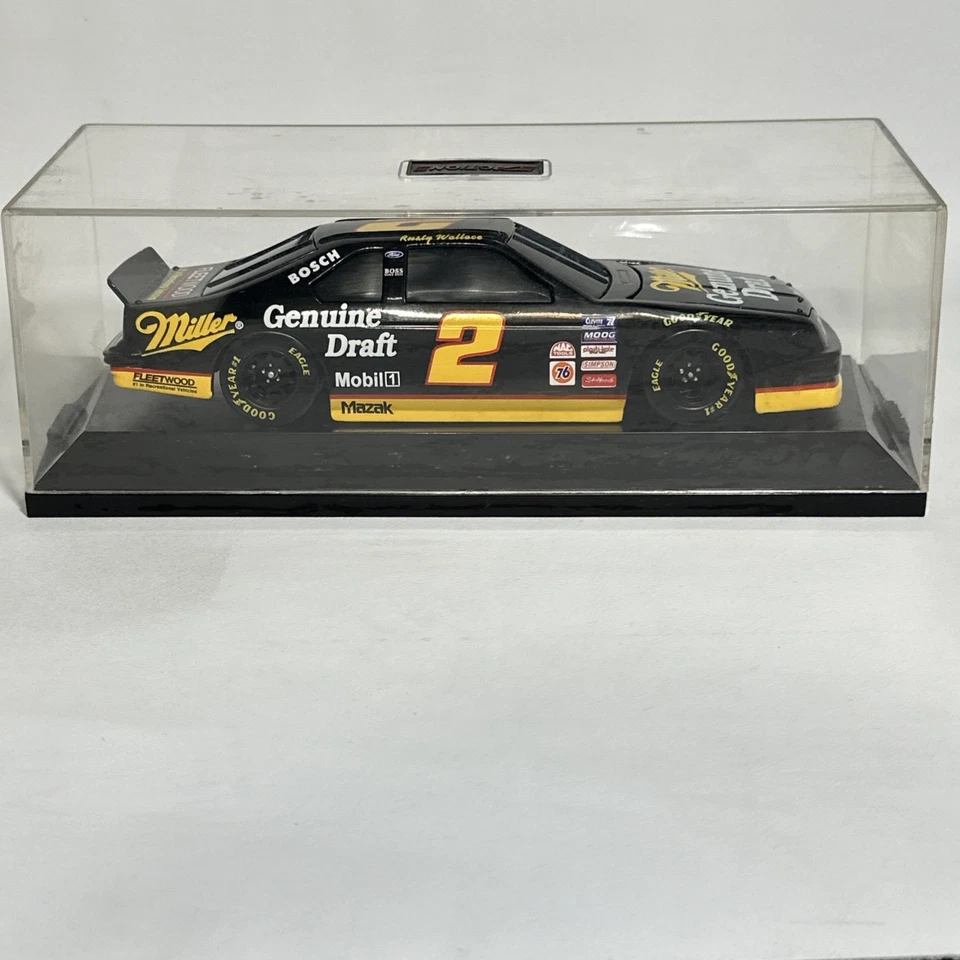 Action Collectables Rusty Wallace #2 1:24 Scale Die-cast NASCAR in case Ford - Image 4 of 4