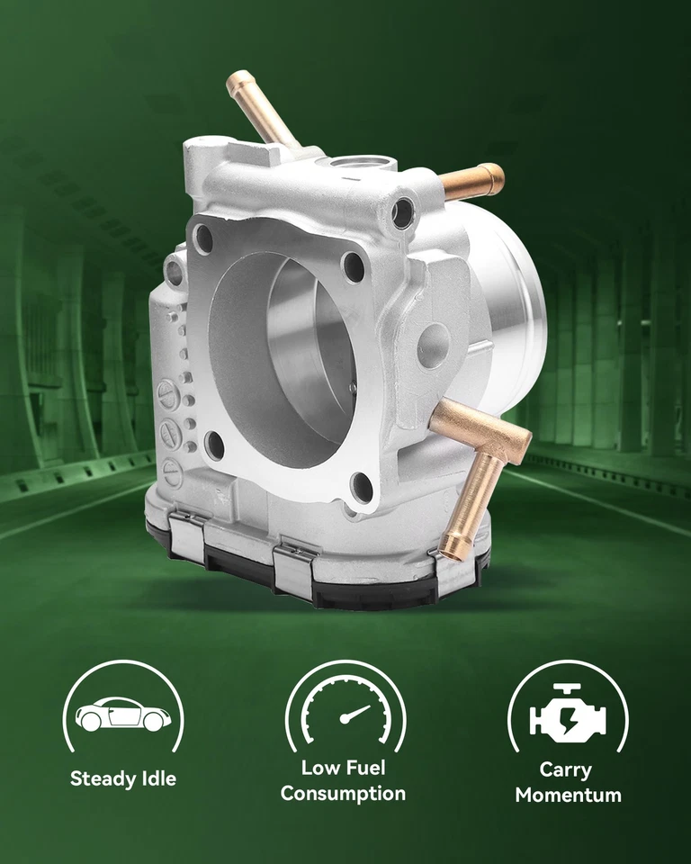 Corpo do acelerador para Volkswagen Golf Beetle 2001-2003 Jetta 2001-2005 2.0L - Imagem 2 de 4