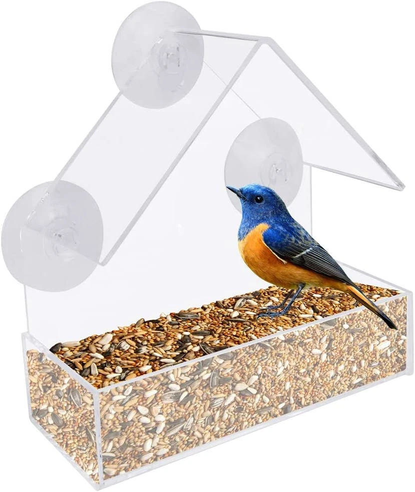 Windowsill bird feeder deals