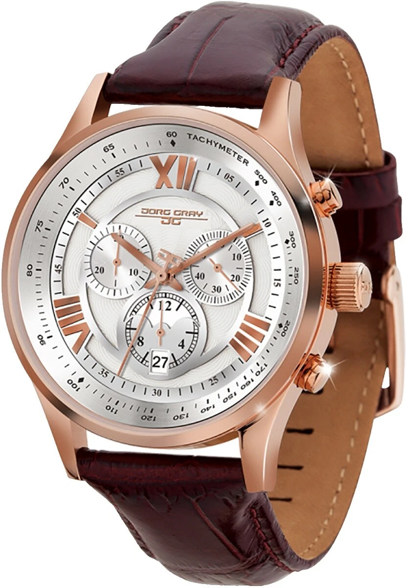 Batería de Cuarzo Jorg Gray Relojes de pulsera