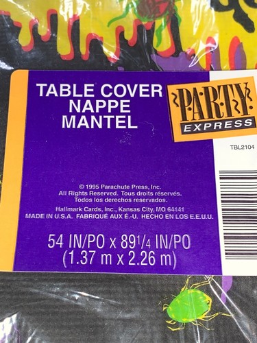 Vintage Goosebumps Party assortment Plates Hats Cups Napkins stickers Sealed. - Picture 21 of 21